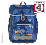 Školní aktovka CLOUD REFLECT Rocket Novo 5 dílný set, AGR certifikát