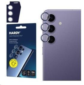 3mk HARDY Lens Protection Pro skla na fotoaparát pro Samsung Galaxy S24+ Violet (5903108573191)