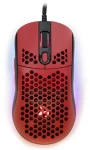 AROZZI FAVO Ultra Light červená / Herní myš / optická / 16000 DPI / USB / 7 tlačítek (AZ-FAVO-BKRD)