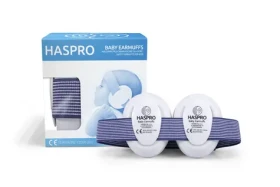 Haspro Hearing Protection BABY sluchátka na uši, 0m+, modrá (HSBE03B)