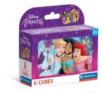 Obrázkové kostky Disney princezny 6 kostek