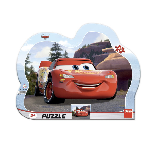 Puzzle Cars: Blesk na výletě 25 dílků