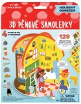 Concorde Pěnové samolepky 3D - Houbový domeček