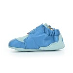 Affenzahn Leather Crawly Shark Blue capáčky