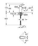 GROHE - BauFlow Umyvadlová baterie, chrom 23752000