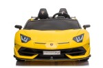 Mamido Dětské elektrické autíčko Lamborghini Aventador SX2028 žluté