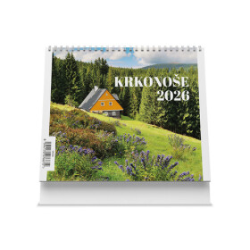 Stolní kalendář Krkonoše 2026