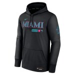 Nike Pánská mikina Miami Marlins MLB City Connect 2026 Authentic Therma Hoodie Velikost: S