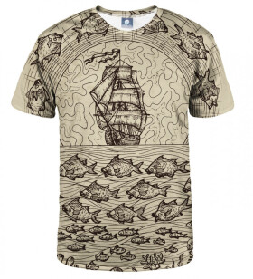 Aloha From Deer Sail Away T-Shirt TSH AFD682 Beige