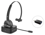 Conceptronic POLONA03BD černá / Bluetooth headset / mono / on-ear / BT 5.0 / výdrž 22 h (POLONA03BD)