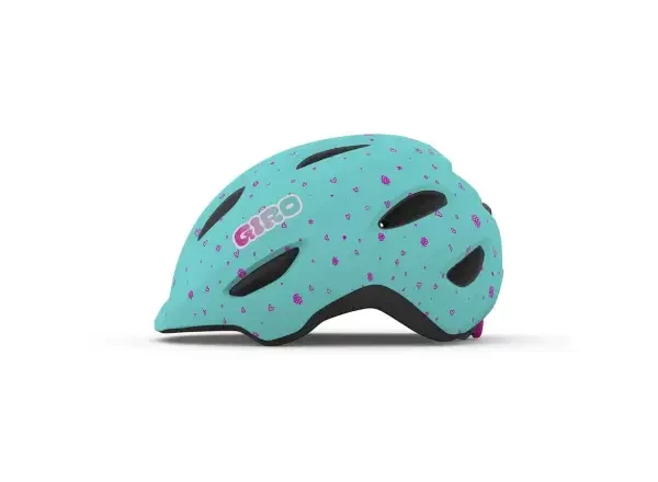 Dětská cyklistická přilba Giro Scamp Mat Screaming Teal