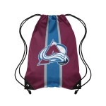 Vak Colorado Avalanche NHL FOCO Team Stripe Drawstring Backpack