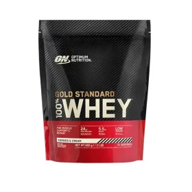 Optimum Nutrition 100% Whey Gold Standard cookies cream 480 g (18917)