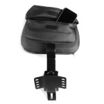 Opěrka řidiče, diamant, pro Harley Davidson touring 1997-2021, černá