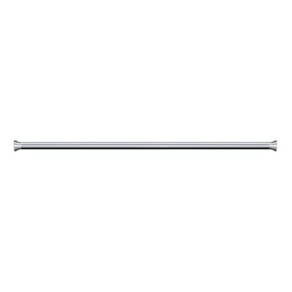 Spirella MAGIC tyč na sprchový závěs 125 - 220 cm / bez vrtání / lesklá / hliník (7610583146250)