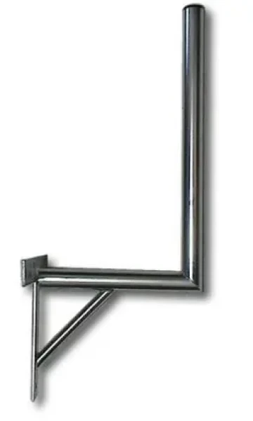 OEM Anténní držák 35/60 cm T / Držák antény / od zdi 35 cm / výška 60 cm / trubka 42 mm / galvanický zinek (K3560T42V)