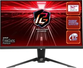 31.5" ASRock Phantom Gaming PG32QF2B / VA / 2560 x 1440 / 165Hz / 3000:1 / 550cd / 1ms / HDMI + DP (90LXA020-A0E2A0V)