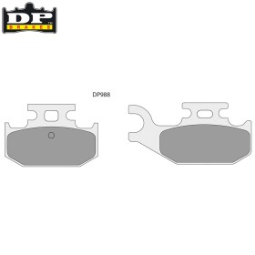 DP Brakes Brzdové destičky na Yamaha Raptor 700 2006-2012 Brzdové desky: Zadní