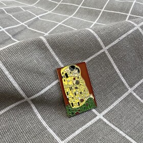 Pinarna.cz Nejznámější obraz Gustava Klimta - Polibek