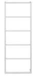 SAPHO - SKA nástěnný sušák ručníků 450x1150x100, bílá mat SKA511
