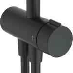 IDEAL STANDARD - Ceratwist T25 Sprchový set bez baterie, průměr 25 cm, hedvábná černá BE206XG