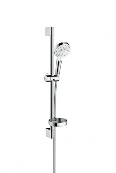 HANSGROHE - Crometta Set sprchové hlavice, 2 proudy, mýdlenky, tyče a hadice, bílá/chrom 26553400