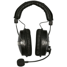 Behringer HLC660U černá / Sluchátka s mikrofonem / 2m / USB (27000889)