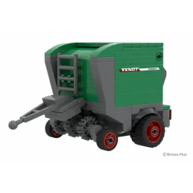 BRIXIES Plus 222.710 Fendt Rotana F - lis na válcové balíky, 1:32