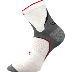 VOXX Ponožky sportovní slabé MAXTER se stříbrem BÍLÉ (3 páry) 35-38 101539