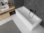 MEXEN/S - Cube obdélníková vana 180 x 90 cm s panelem, bílá 55051809000X