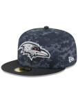 New Era Pánská kšiltovka Baltimore Ravens NFL 2026 Salute to Service 59FIFTY Fitted Velikost: 7 1/4
