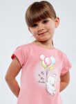 Dívčí pyžamo Cornette Kids Girl Růžová