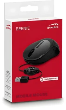 Speed Link BEENIE černá / Myš / Drátová / USB / 1200 dpi (SL-610012-BK)