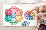 Connetix Connetix Tiles - Magnetická Stavebnice Pastelová XXL 202 ks