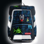 Školní aktovka Step by Step SPACE SHINE, Shark Dexter - 5 dílný set, AGR certifikát