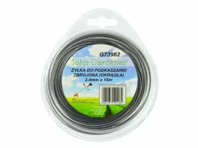 GEKO Struna do sekačky zesílená 2.4mm | 15m - kulatý profil / nylon (G73962)