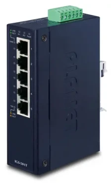 Planet IP30 Slim 5-P Industrial / Switch / 5 portů / IP30 (IGS-501T)