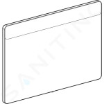 GEBERIT - Option Zrcadlo s LED osvětlením, 900x650 mm 819200000