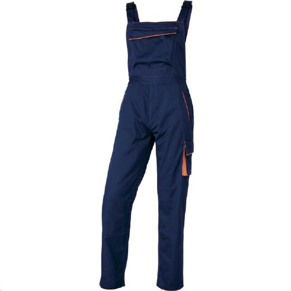 Montérkové kalhoty M6SAL PANOSTYLE s laclem pánské navy-oranžová 2XL - navy-oranžová