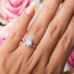Emporial prsten 14k zlato Vermeil GU-DR8342R-ROSEGOLD-ZIRCON Velikost: 10 (EU: 61-63)