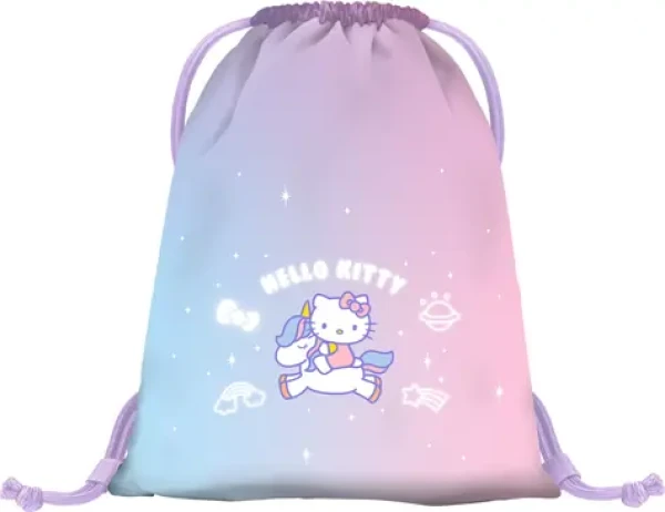 BAAGL Hello Kitty Unicorn GRS / Předškolní sáček na obuv / 30 × 36 cm