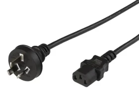 MicroConnect Power Cord Australia typ I - C13 1.8m černá / australská koncovka (PE010418AUSTRALIA)