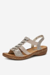 Sandály Rieker 62850-90 Syntetická tkanina