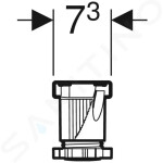 IDEAL STANDARD - Cerabase Baterie pod omítku, pro 2 spotřebiče, s tělesem, chrom A7393AA