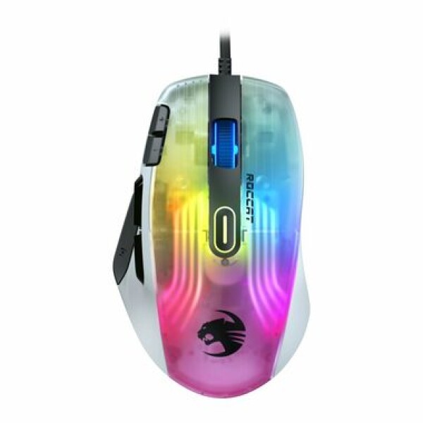 ROCCAT Kone XP 3D Lighting bílá / Herní myš / optická / 19000 DPI / 15 tlačítek / USB (ROC-11-425-02)