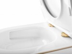 REA - Závěsná WC mísa Carlo Mini Tornado NFQ GOLD EDGE REA-C6801