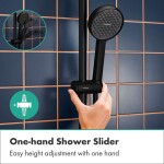HANSGROHE - Activera Q Sprchový set s termostatem, 29x18 cm, 2 proudy, EcoSmart+, matná černá 28749670