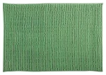 MSV CHENILLE bazalková / Koupelnová předložka / mikrovlákno / protiskluzová / 50 x 80 cm