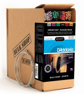 D'Addario EXP11-B25 80/20 Bronze - Light 25-PACK