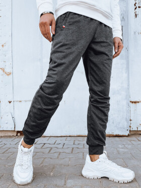 Pánské joggery, tmavě šedé, Dstreet UX4120 XL / XXL